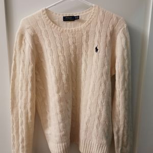 Ralph Lauren polo white sweater